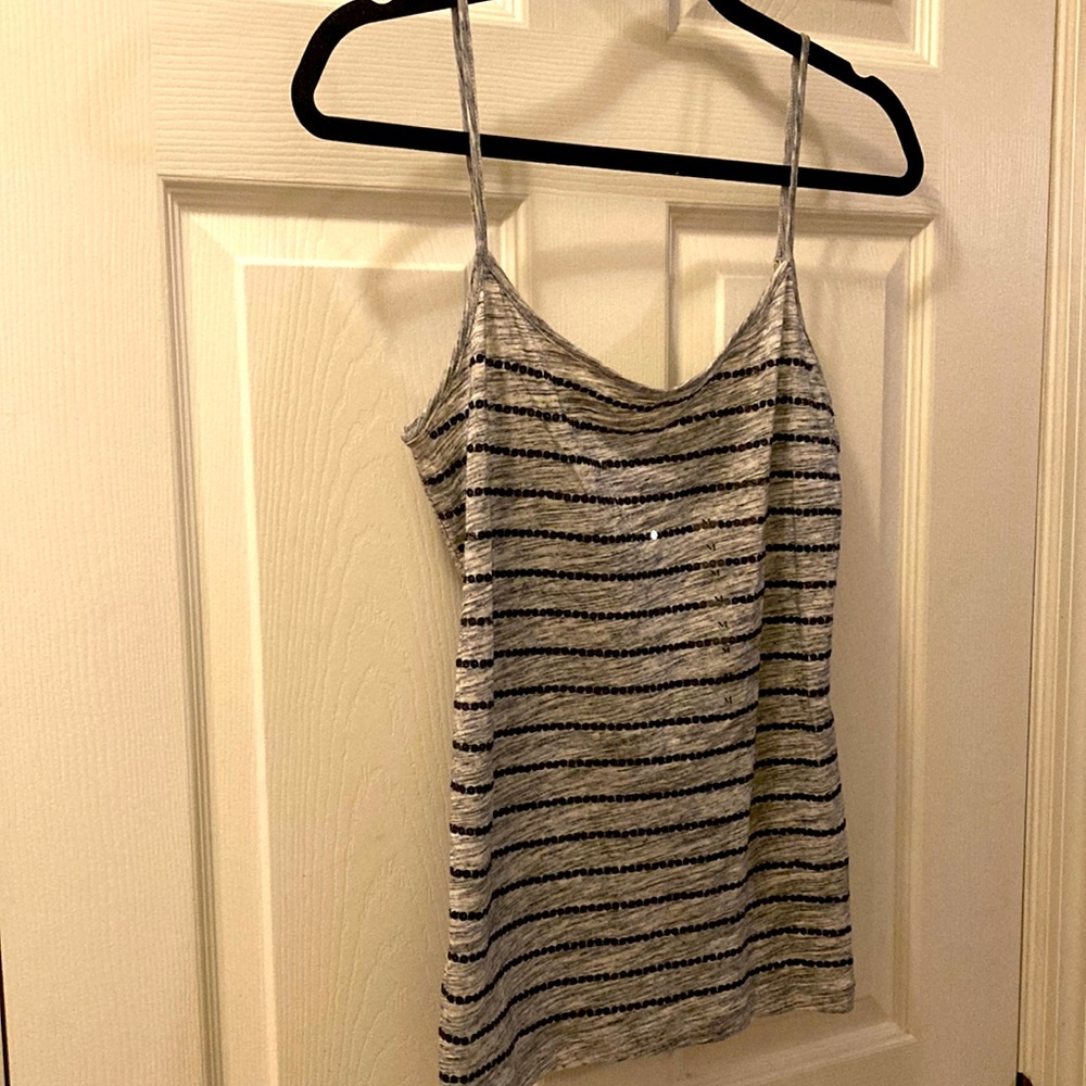 Ann Taylor Loft Sequined Tank